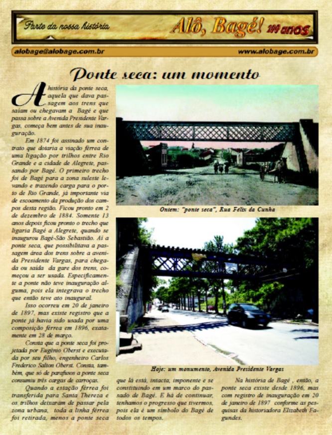 ponte seca jornal