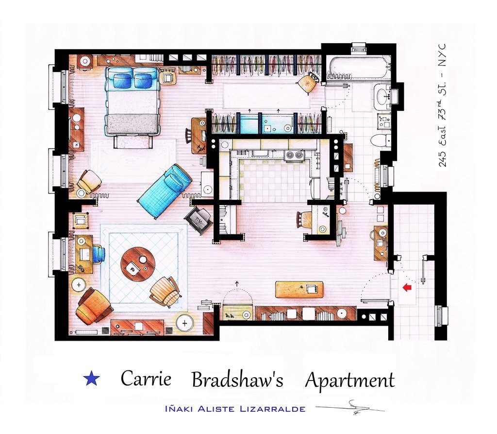 carrie_bradshaw_apartment_from_sex_and_the_city_by_nikneuk-d5c9qoy